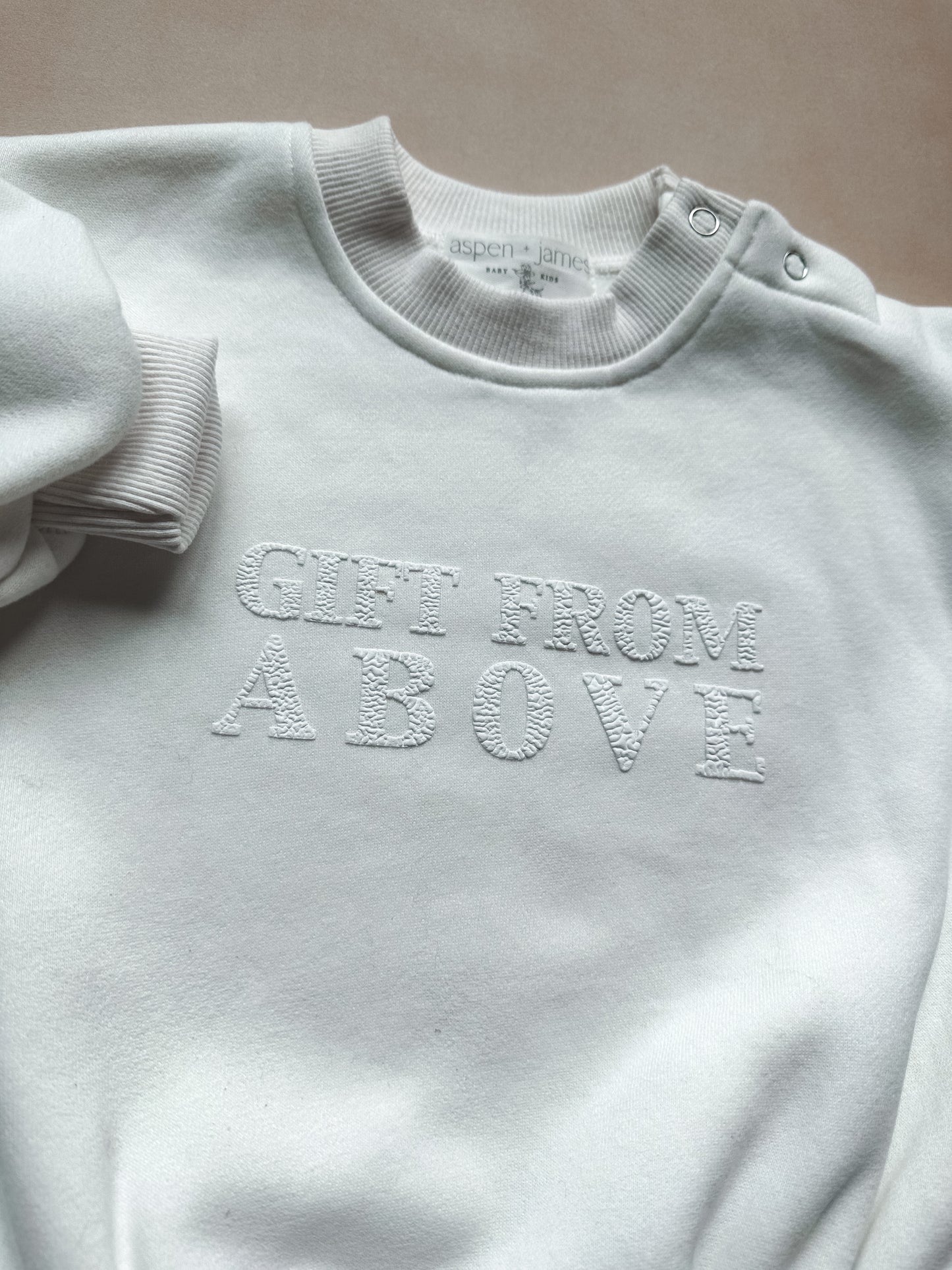 Gift From Above - Sweatshirt Romper