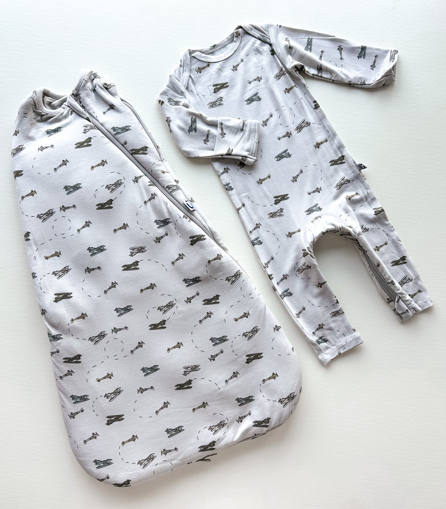 Flight Romper Sleeper in Bamboo