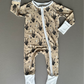 Peace & Skeletons Bamboo Romper - Aspen and James Label