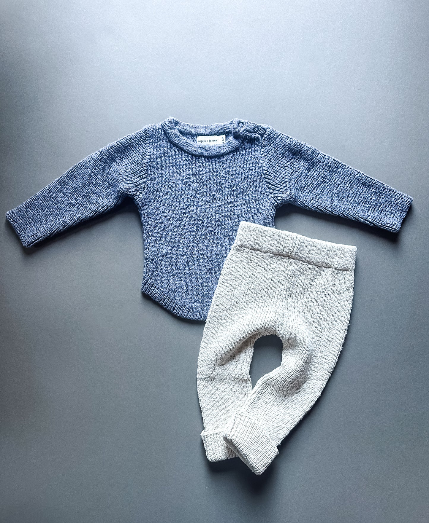 Slim-fit Sweater - Fog