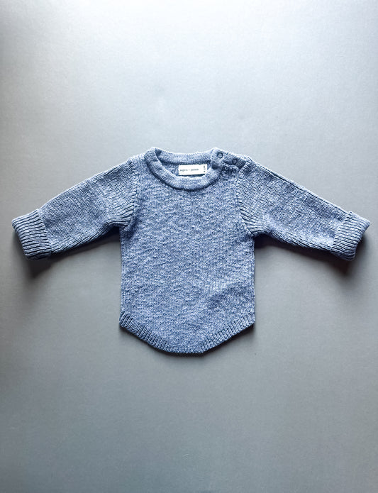 Slim-fit Sweater - Fog