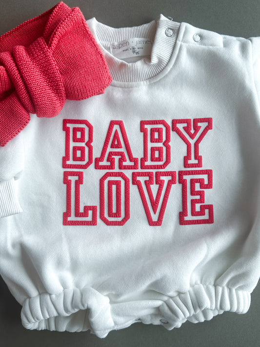 Baby Love (Bubble Romper / Crewneck)