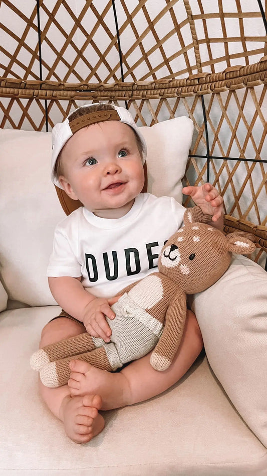 DUDE Organic baby toddler tee