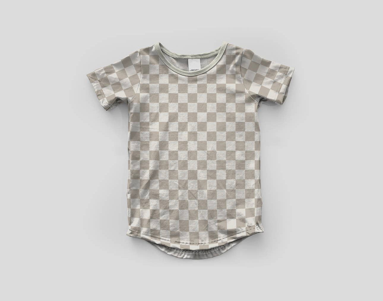 Coconut Check Tee